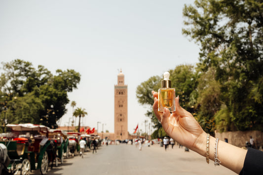 Flacone vetro di olio di argan puro certificato Arganì